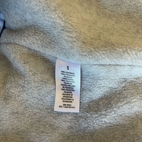 Carter's Kids Boys Girls Sleeveless Navy Blue Jackets Coats Vest Size 5 - Picture 8 of 8